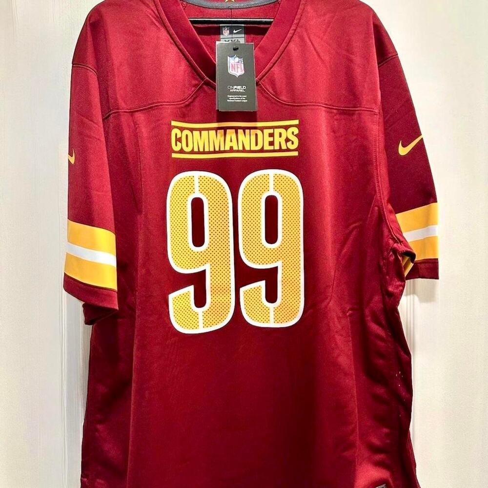 🚨 NEW Nike NFL No. 99 CHASE YOUNG Washington Commanders Game Jersey, Size XL 🏈